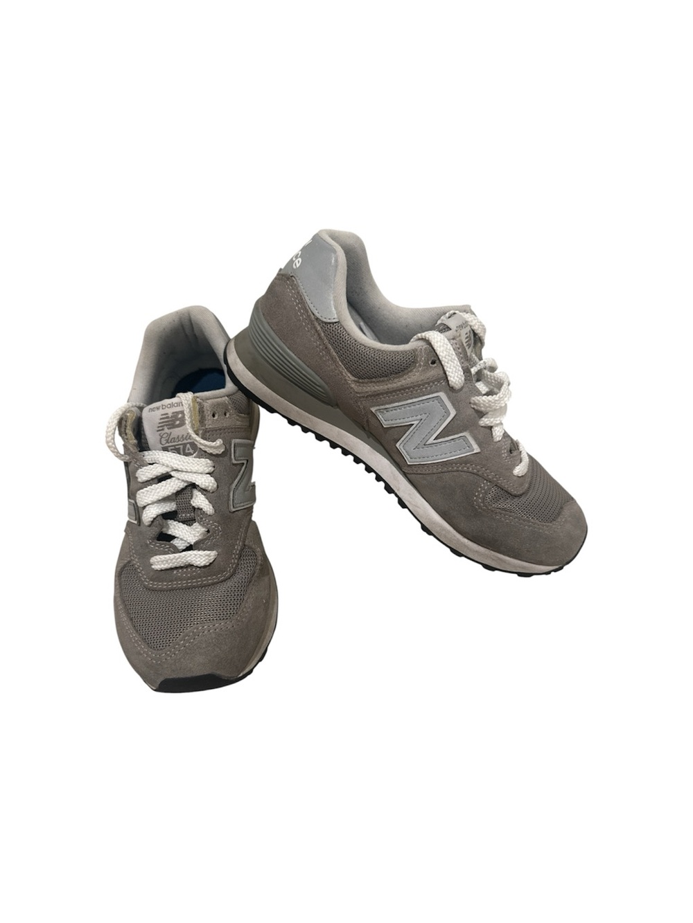 New Balance 574 Gray Retro Runner Sneakers